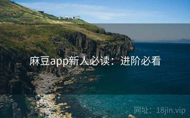 麻豆app新人必读：进阶必看